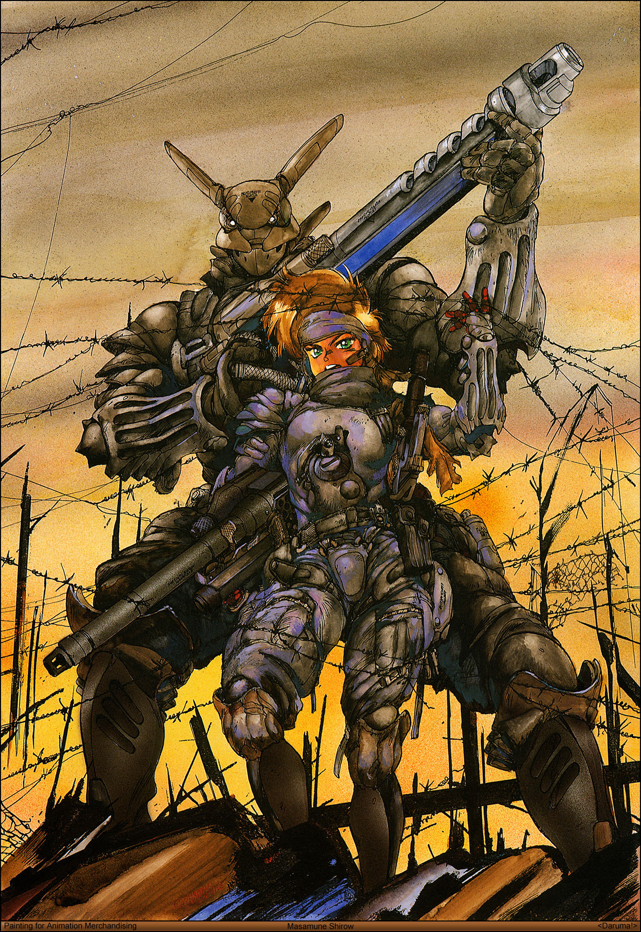 Appleseed - Cyborgs And SWAT Teams In Paradise: Appleseed by Shirow ...